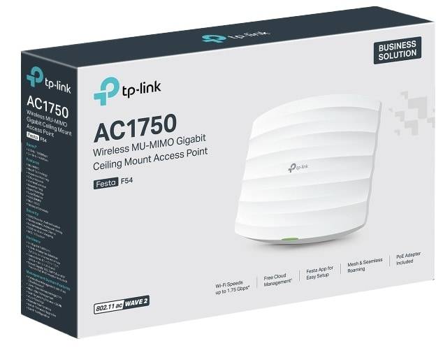 Immagine simbolo per TP-Link FESTA F52 punto accesso WLAN 867 Mbit/s Bianco Supporto Power over Ethernet (PoE)
