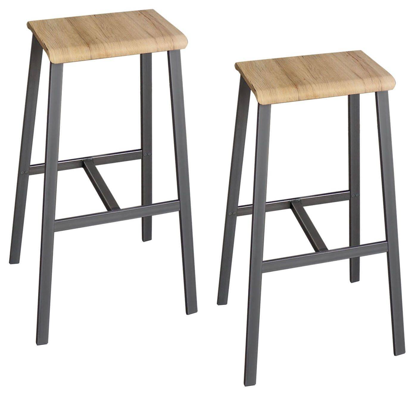 HAMMERBACHER Barhocker asteiche (2er-Set)-0