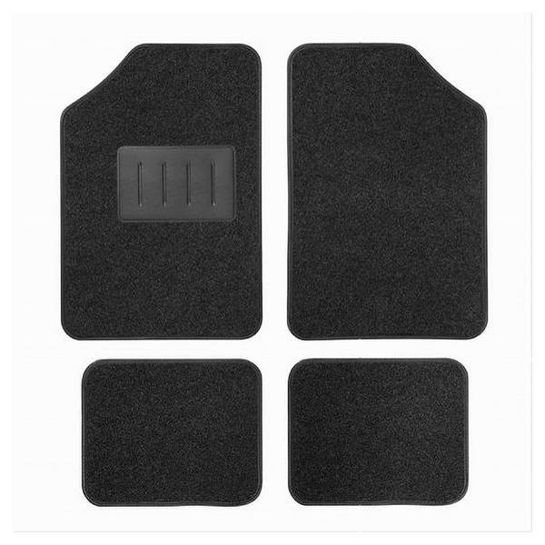 4 Pezzi Tappetino Auto Universale In Pvc Tappetini Anteriori Posteriori Mats-10 -