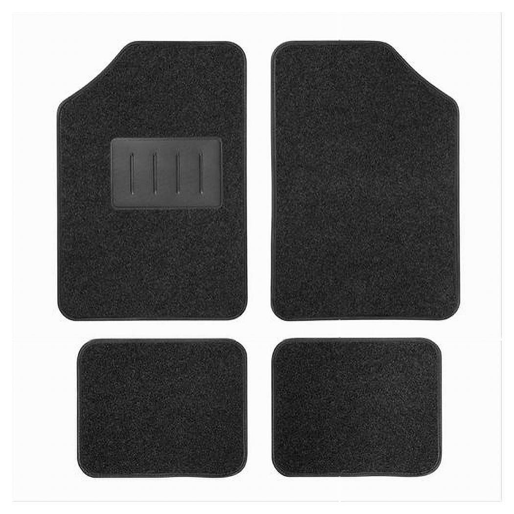 4 Pezzi Tappetino Auto Universale In Pvc Tappetini Anteriori Posteriori Mats-10 --0