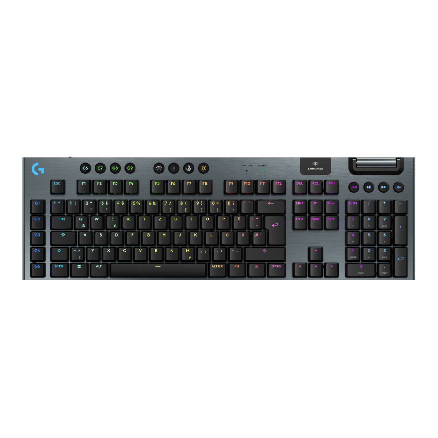 LOGITECH G915 X LIGHTSPEED Wireless Gaming Keyboard Black (DE)-2