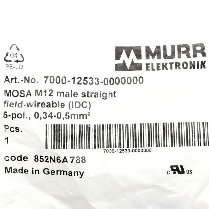 Murrelektronik - 7000-12533-0000000 - MURRELEKTRONIK 7000-12533-0000000-1