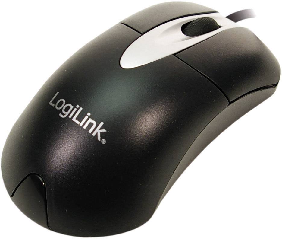 LogiLink ID0011 Mouse USB Ottico Nero 3 Tasti 800 dpi