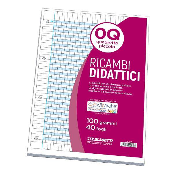 RICAMBI DIDATTICI A4 0Q 40FF 100GR-1