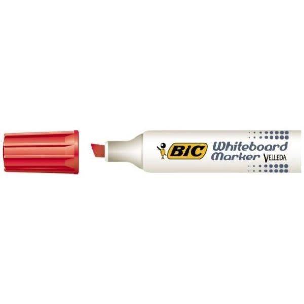 BIC Velleda 1791 evidenziatore 12 pz Punta smussata Rosso-0