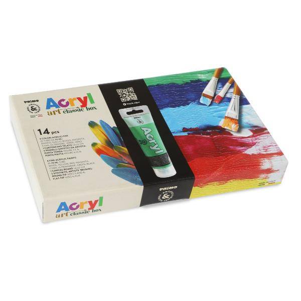STARTERSET ACRYL 8X75+1CART+5PENNEL-3