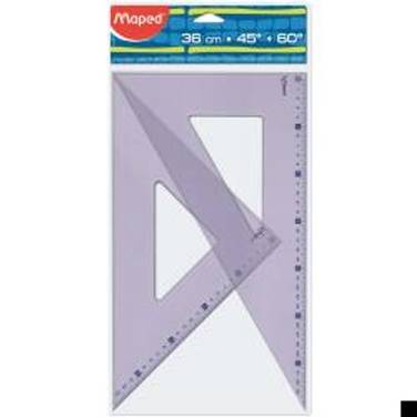 SQUADRE COPPIA GEOMETRIC CM 36