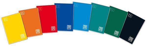 Blasetti One Color quaderno per scrivere A5 19 fogli Multicolore-0