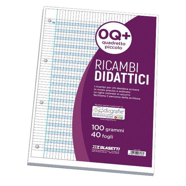 RICAMBI DIDATTICI A4 0Q+ 40FF 100GR-0
