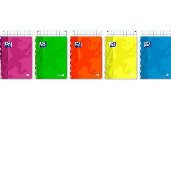Oxford 400139394 quaderno per scrivere A4 120 fogli Colori assortiti-0