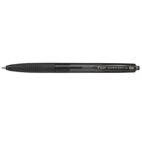 Pilot Super Grip G Nero Penna a sfera retrattile a clip Fine 12 pz-2