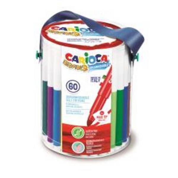 Carioca Bravo marcatore Extra grassetto Multicolore 60 pz