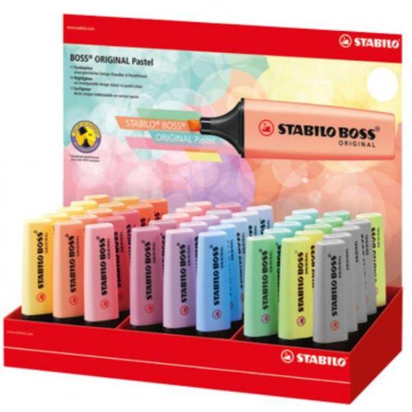 STABILO BOSS ORIGINAL Pastel evidenziatore 45 pz Punta smussata Multicolore-1