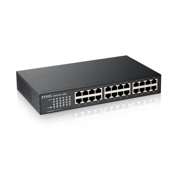 Zyxel GS1100-24E Non gestito Gigabit Ethernet (10/100/1000) Nero-1