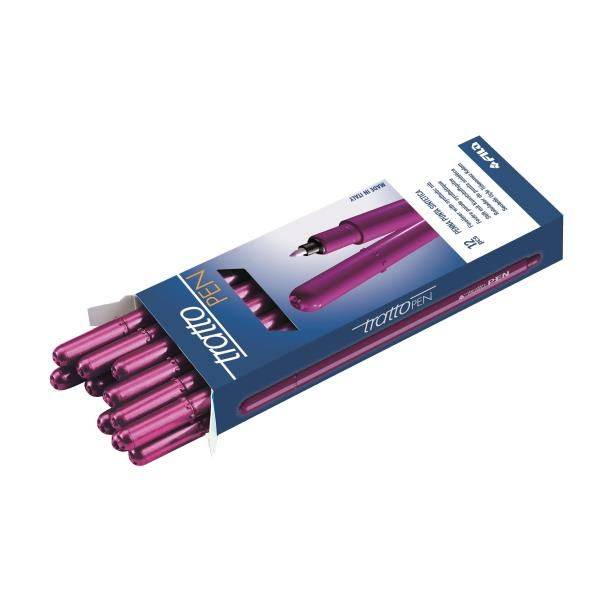 Tratto Pen penna tecnica Fine Viola 12 pz-0