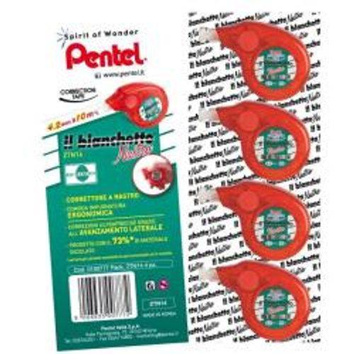 Pentel 0100819 nastro di correzione 10 m Rosso-0