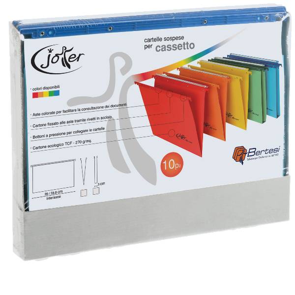 CF10 CARTELLE SOSPESE JOKER FONDO V-1