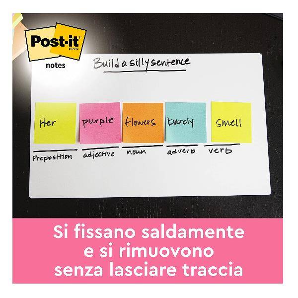 Foglietti Post-it 76x127, 100 fogli, poptimistic-4