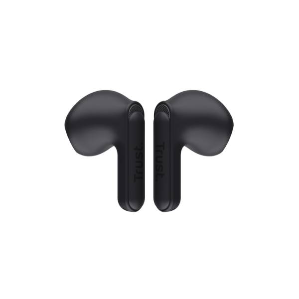 TRUST YAVI AURICOLARI BLUETOOTH WIRELESS CON 2 MICROFONI ENC CON CANCELLAZIONE DEL RUMORE CUSTODIA DI RICARICA NERO-1