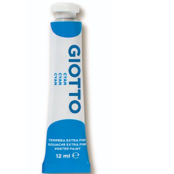 Giotto 352015 colore a tempera 12 ml Tubo Ciano-2