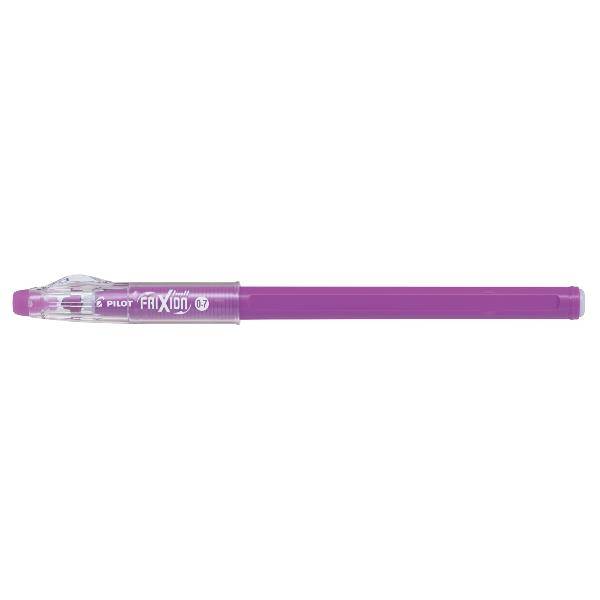 Pilot FriXion Ball Stick Medio Penna in gel con cappuccio Viola 12 pz-2