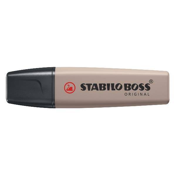 STABILO BOSS ORIGINAL NatureColors evidenziatore 10 pz Punta smussata Grigio chiaro-0