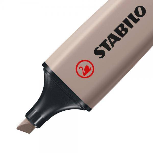 STABILO BOSS ORIGINAL NatureColors evidenziatore 10 pz Punta smussata Grigio chiaro-1