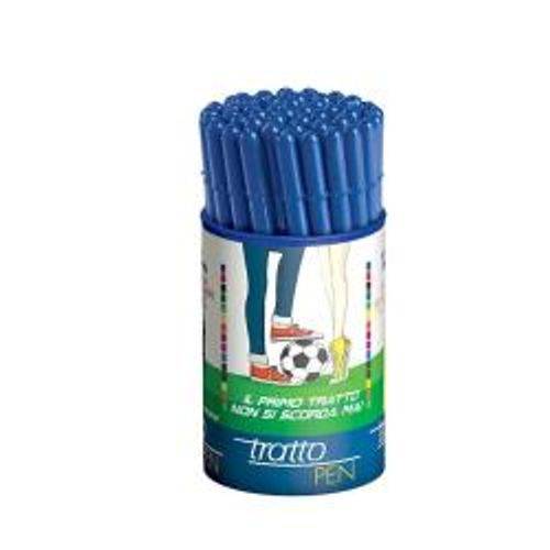Tratto PEN marcatore Blu 50 pz-0