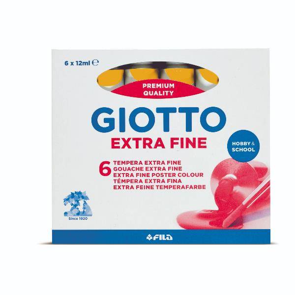 Giotto 352021 colore a tempera 12 ml Tubo Giallo-1