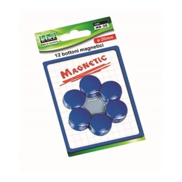 CF12 BOTTONI MAGN.BLU 20 MM BLIST.-0