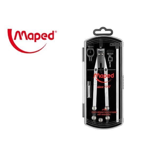 Maped 178102 compasso Nero, Metallico 5 pz-3