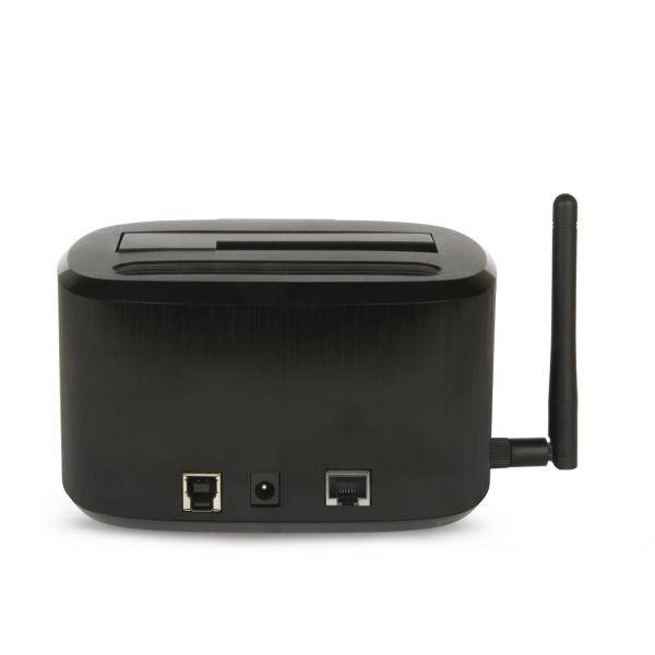 Hamlet Wi-Fi Docking Station per hard disk sata da 2,5'' o 3,5''-2