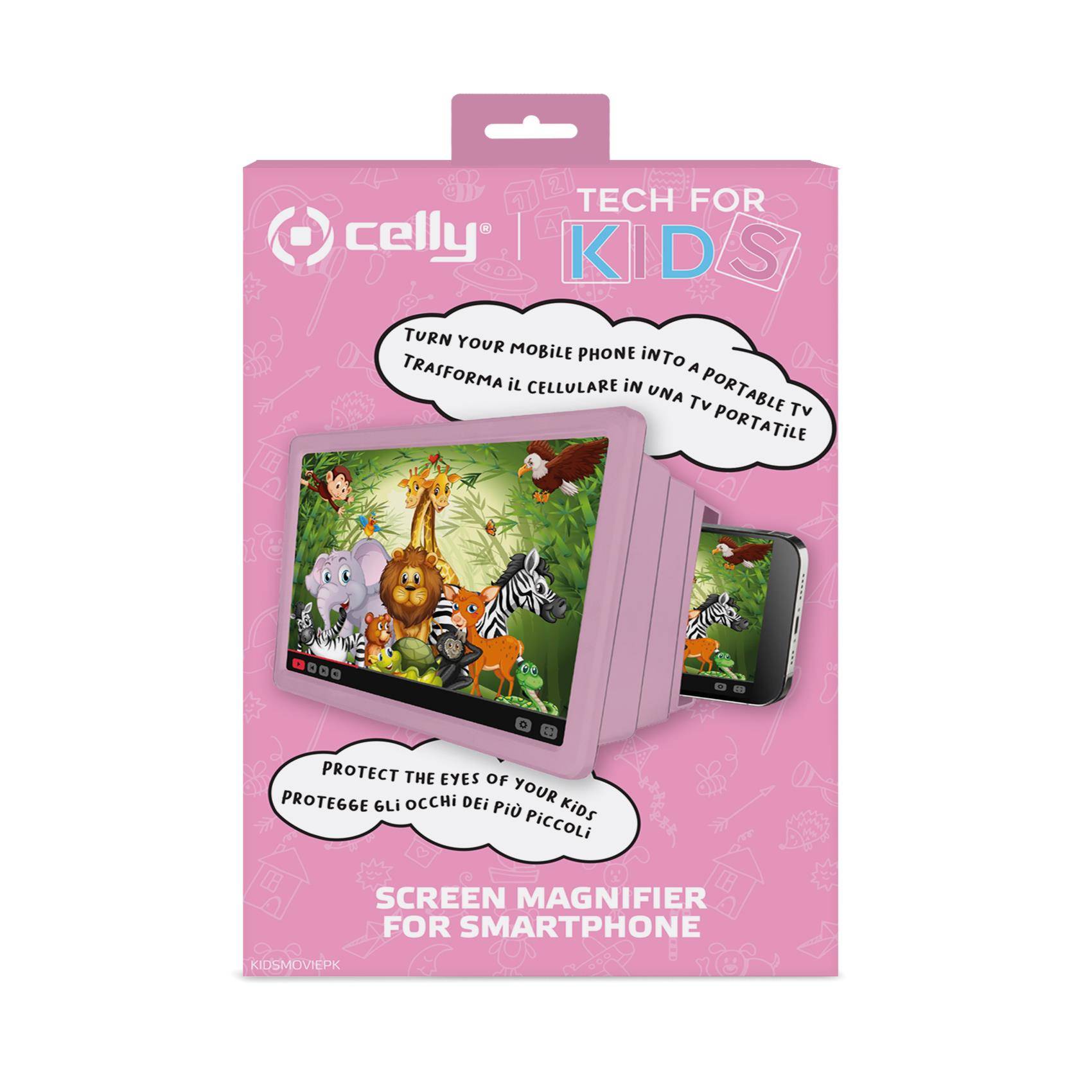 SCREEN MAGNIFIER KIDS PINK-4