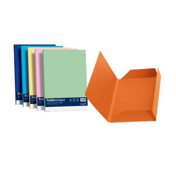 Cartellina atti Favini 3 lembi pz.25 celeste-1