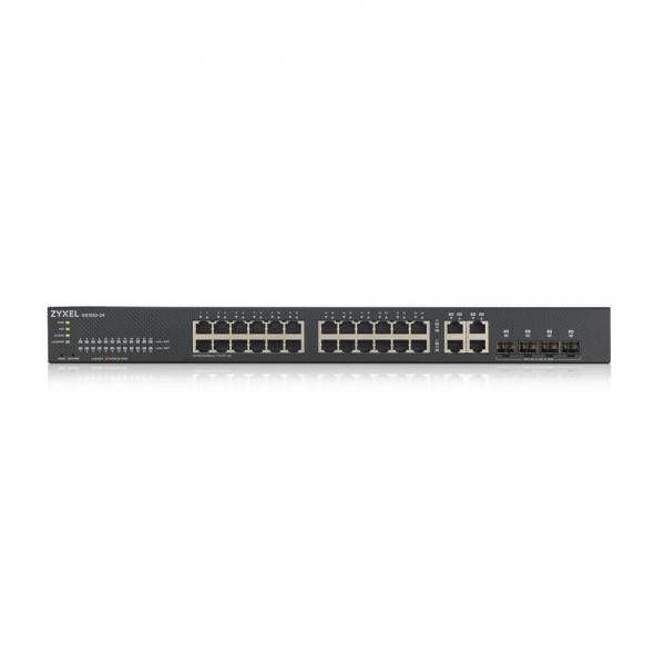 ZYXEL Switch 24x GE GS1920-24V2 24xRJ45 4xCombo-1