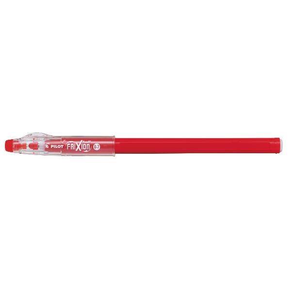 Pilot FriXion Ball Stick Medio Penna in gel con cappuccio Rosso 12 pz-0