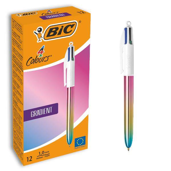 BIC 4 Colori gradiente Boligrafo di sfera retrattile - Punt medio da 1,0 mm-3