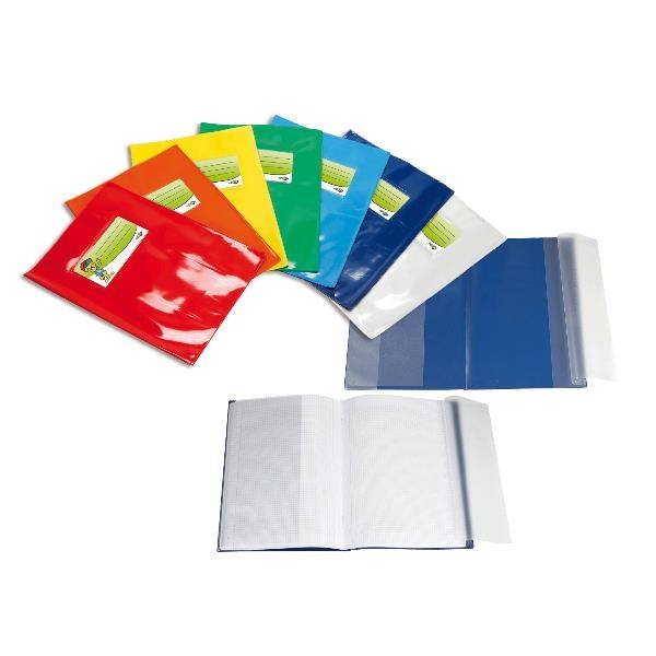 COVER MINI A5 PVC LACCATO VERDE-1