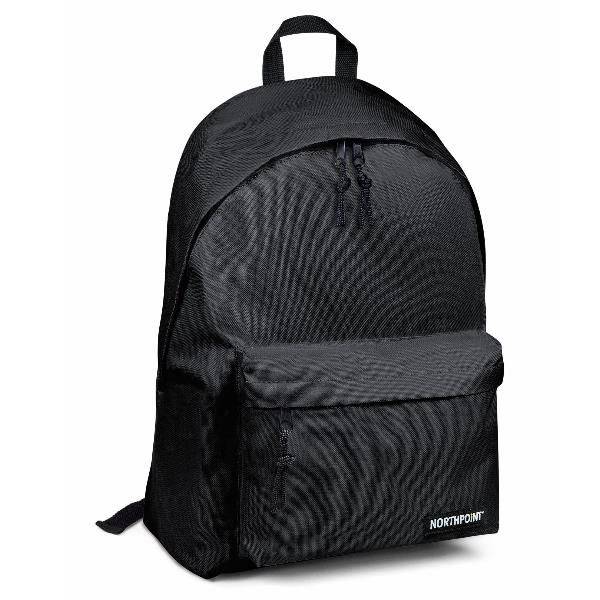 Lebez 81206 zaino Zaino scolastico Nero Poliestere-0