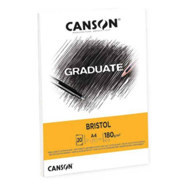 Canson Graduate Bristol Foglio d'arte 20 fogli-1