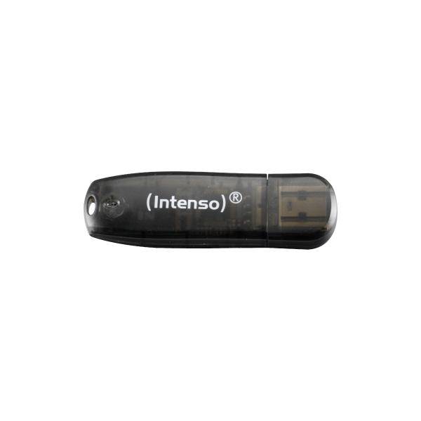Intenso Rainbow Line - Chiavetta USB - 32GB - USB 2.0 - Nero, Giallo, Rosso (Confezione da 3)-1