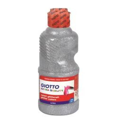 FLACONE 250ML TEMPERA ARGENTO GLITT-0