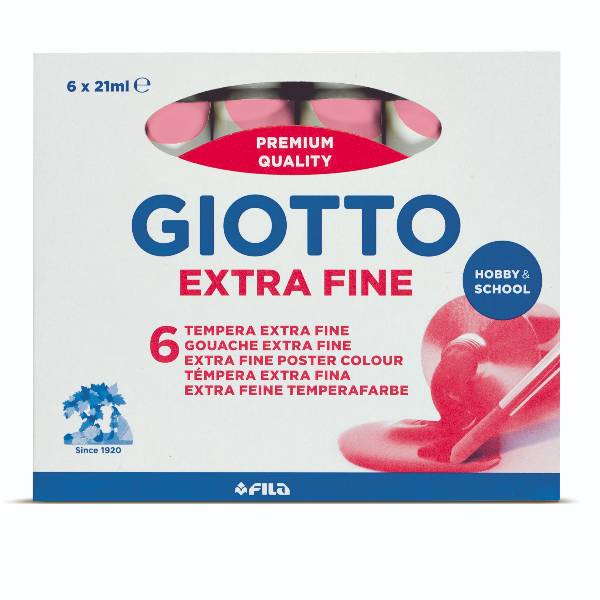 Giotto 355006 colore a tempera 21 ml Tubo Rosa-2
