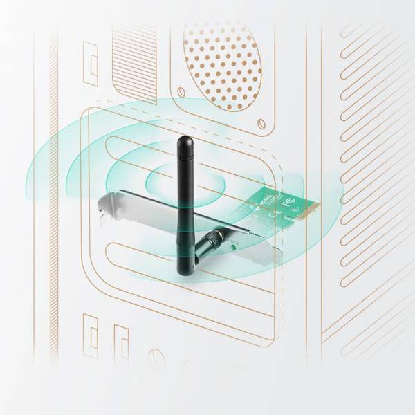 TP-LINK TL-WN781ND - Adattatore di rete - PCIe-2