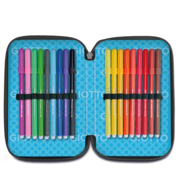 Giotto F953900 astuccio per matita Astuccio rigido per matite Multicolore-4