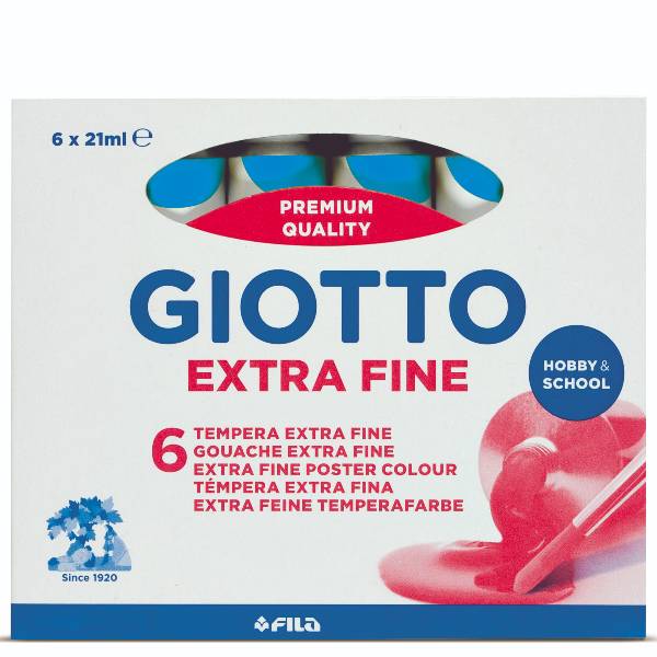 CF6 TUB. TEMPERA 21ML CYANO-0