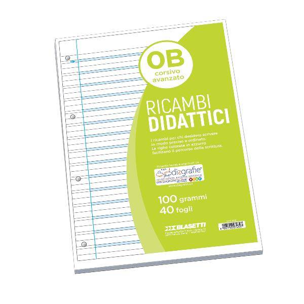 RICAMBI DIDATTICI A4 0B 40FF 100GR-1