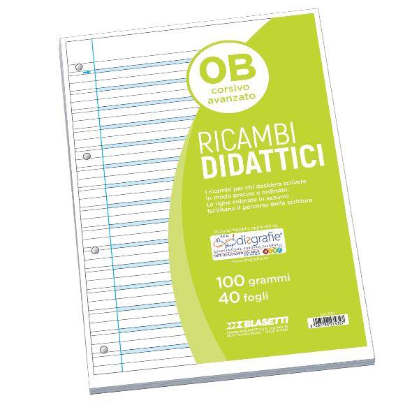 RICAMBI DIDATTICI A4 0B 40FF 100GR-2