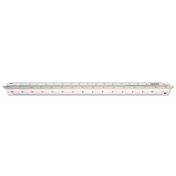 ARDA 109 righello Righello a scala 300 mm Plastica Verde, Bianco 1 pz-0