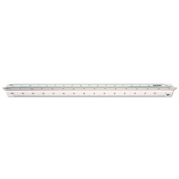 ARDA 109 righello Righello a scala 300 mm Plastica Verde, Bianco 1 pz-2